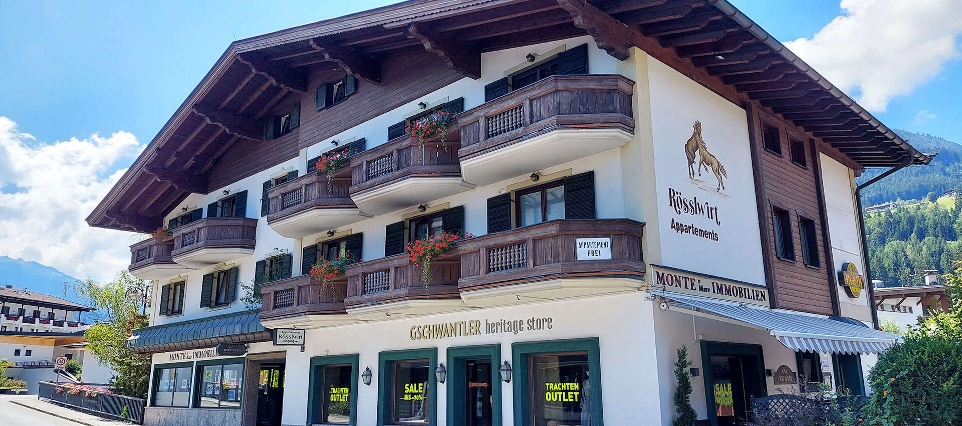 Appartements Rössl in Kirchberg in den Kitzbüheler Alpen Tirol